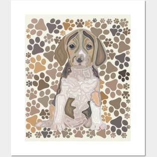 Cute dog design - gift for dog lover Posters and Art